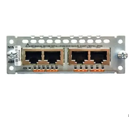 NIM-4BRI-S/T  NIM-2BRI-S/T  2-port ISDN BRI WAN Interface Card for Data