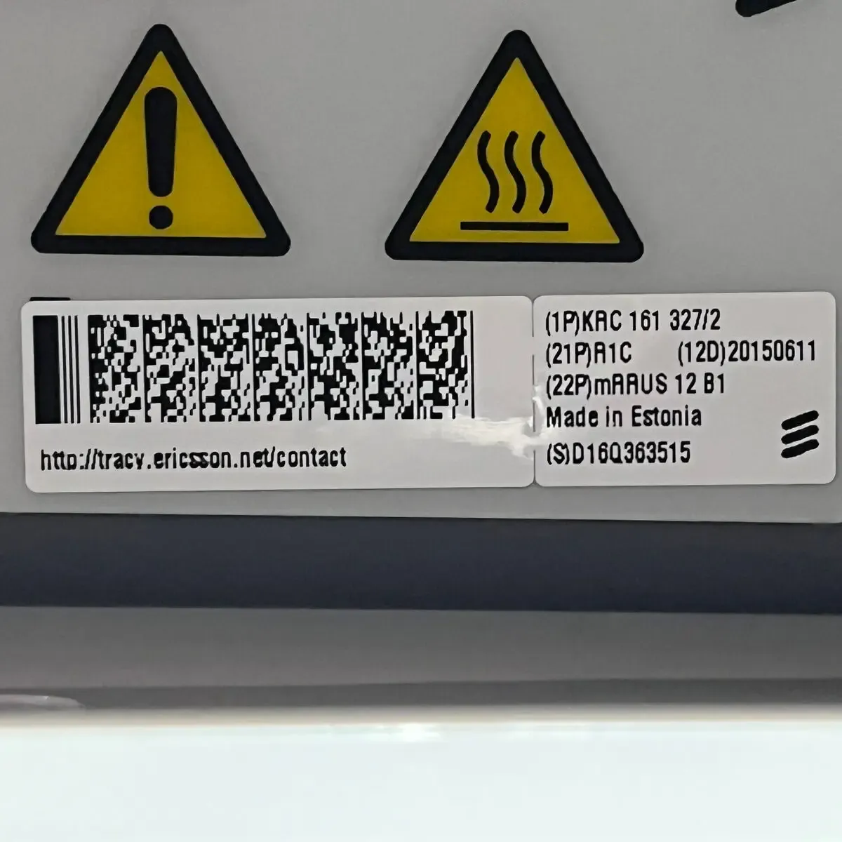 ERICSSON RRUS 12B1 KRC 161 327/2