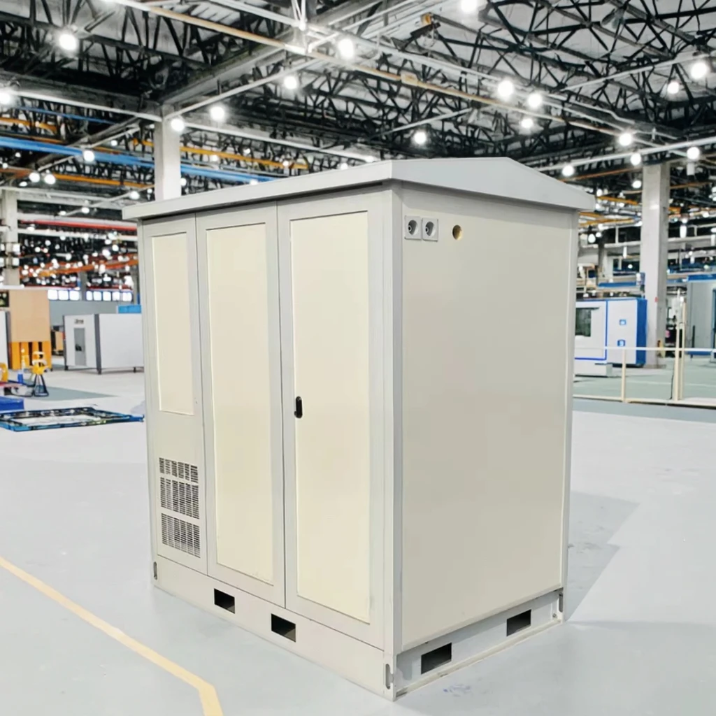 Outdoor Integrated Non-Metallic Fiberglass Cabinet for Communication Equipment IP55 Protection for Base Station Air Conditioning-boxintelecom