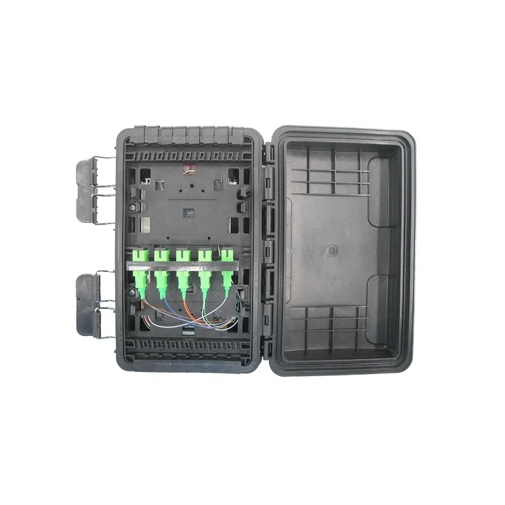 P65 ANATEL FTTH ODB FDB 1x16 Core Clip on Fibra Optica Distribution Terminal Box Cajas Nap
