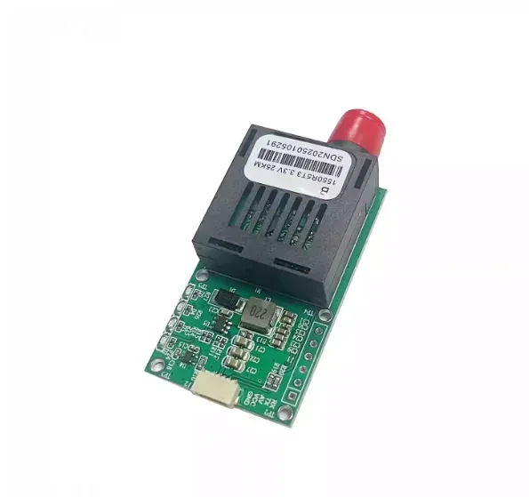 UAV Fiber Optic Module CVBS Video + TTL Fiber Transceiver Kit  Air End & Ground End Optica