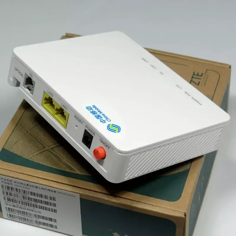 Fiber Optical Network Terminal GPON EPON XPON F412 F603 with 1GE+1FE+1TEL+2.4G Wifi-boxintelecom