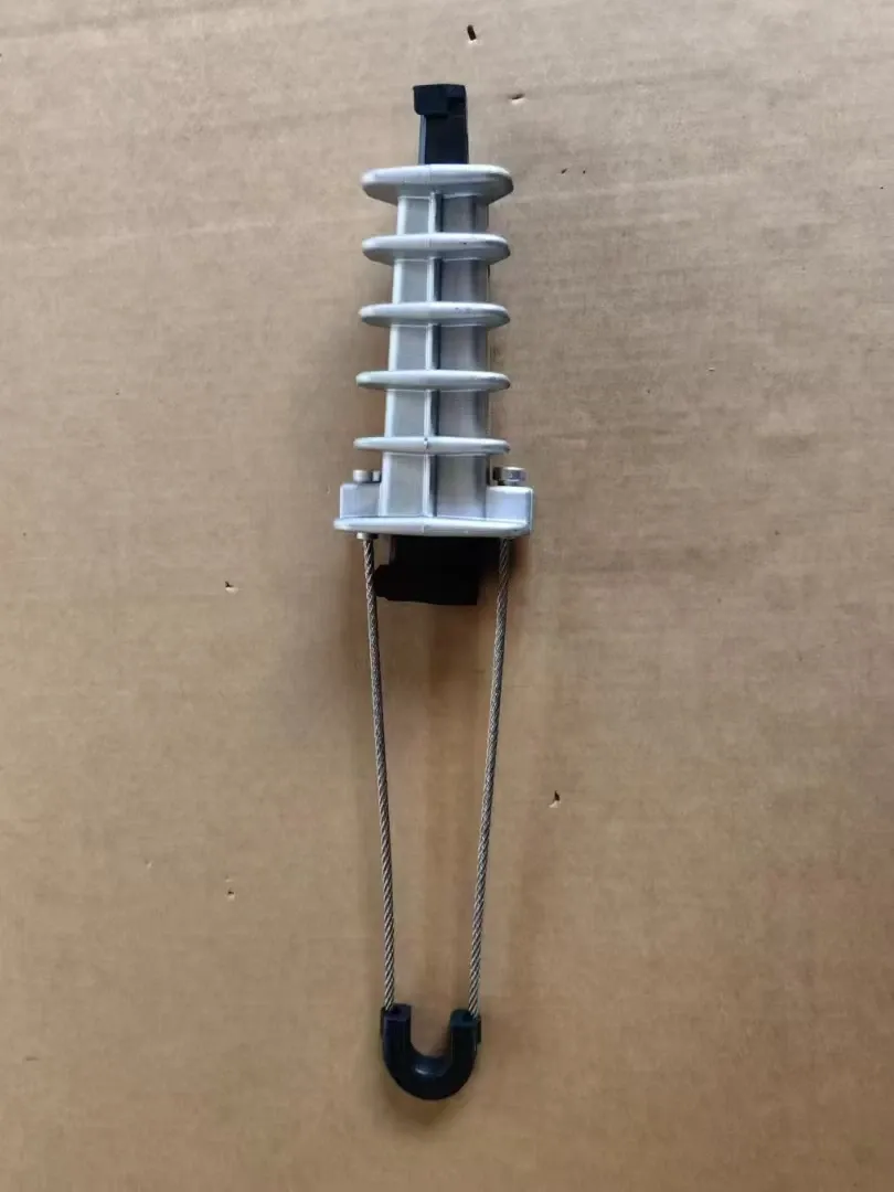 ADSS Tension Cable Clip Dead End Plastic Wire Optic Anchoring Clamp Fiber Optic Equipment
