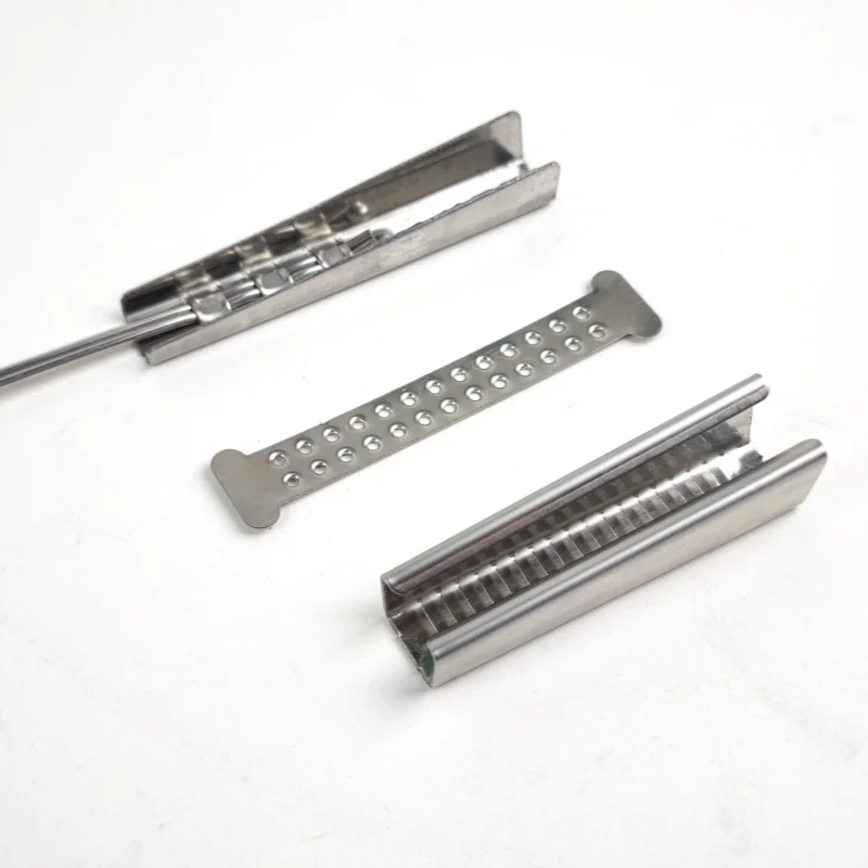 APT Factory Price Fittings Drop Cable Tension 201 304  Plastic-drop-wire-clamp for the Flat Round Drop Cable-boxintelecom