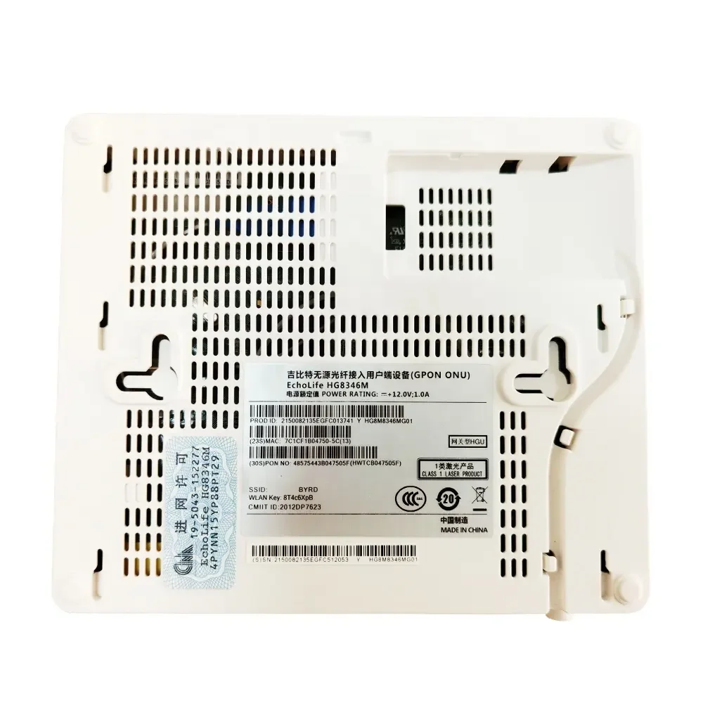 Cholife Hg8346m Wireless Gpon Ont Terminal 4ethernet Port 2voice Port Routers-boxintelecom