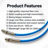 Laser Optical Fiber Probe Bundle| 2-Core 18+1 Quartz Fiber| Y-Type Multi-Core Design| OEM 