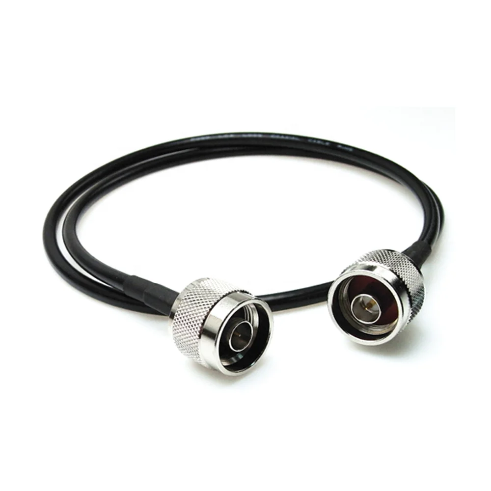 EF Series DC-6GHz RF Jumper Cables Coaxial Cable Assemblies EF223-NMNM-L 6GHz RG223 Flexible Coax Cable With N Male Connectors-boxintelecom
