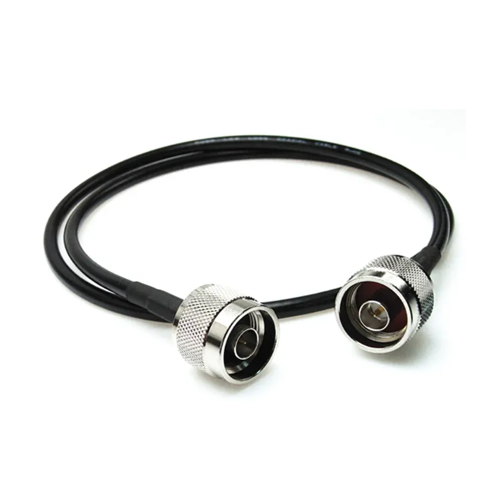 EF Series DC-6GHz RF Jumper Cables Coaxial Cable Assemblies EF223-NMNM-L 6GHz RG223 Flexible Coax Cable With N Male Connectors-boxintelecom