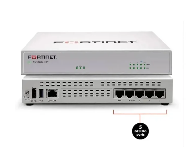 New Original FG-40F FortiGate 40F with 5 for GE RJ45 Ports VPN Firewall with 5 X Fiber Optic Connections in Stock