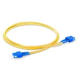 Single Mode G652d Fiber Optic Patch Cord 2.0mm 3.0mm SC UPC to SC UPC Duplex Jumper 1m-5m 