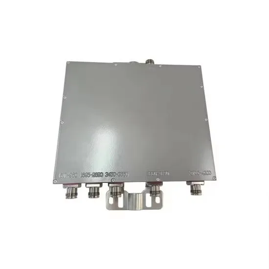150W 617-960/1695-2690/3450-3550/3560-3690/3700-4200MHz Pentaplexer Combiner with 4.3-10 F