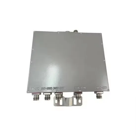 150W 617-960/1695-2690/3450-3550/3560-3690/3700-4200MHz Pentaplexer Combiner with 4.3-10 F