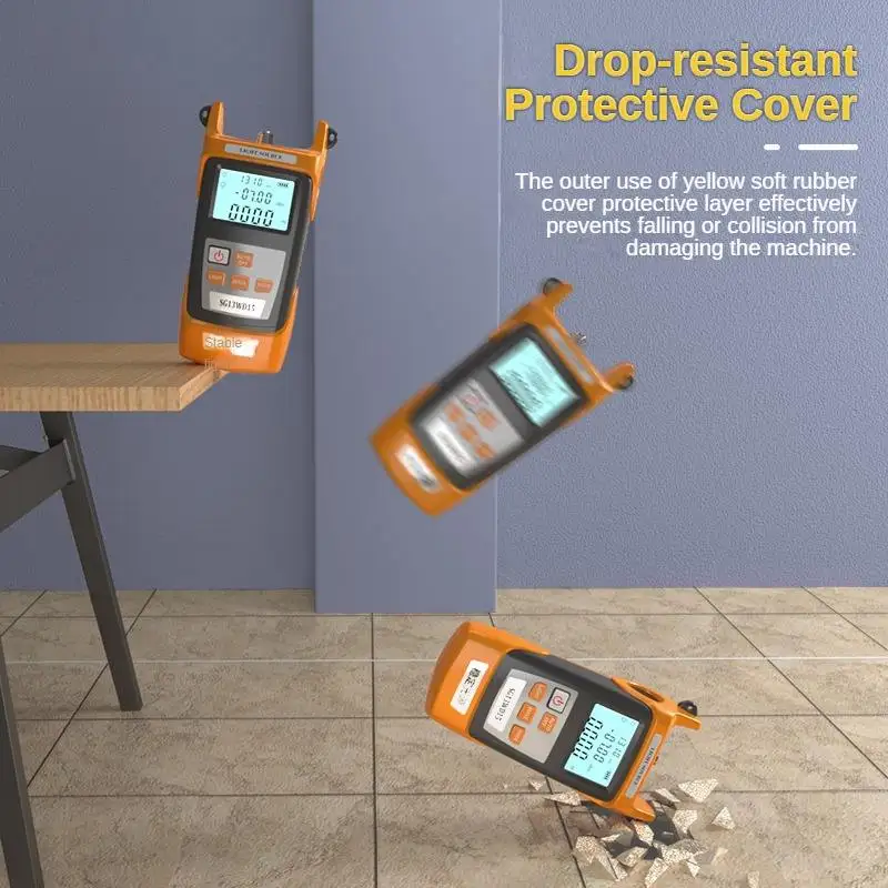 GUANGYAN W1S Handheld Fiber Optical Laser Stable Light Source Adjustable Luminous Value Fiber Optic Light Source 1310/1550nm-boxintelecom