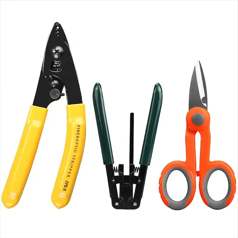 APT Insulated Fiber Stripper Green for 2.0mm 3.0mm FTTH Fiber Optic Drop Cable Stripping Coating Cladding  Drop Cable Stripper-boxintelecom