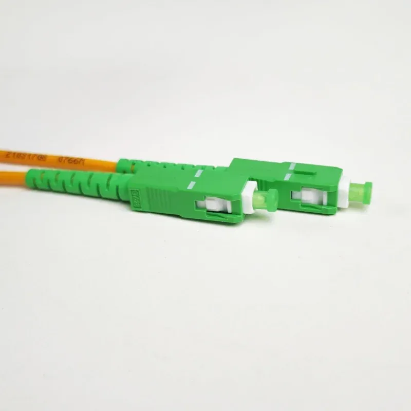 Optical Fiber Optic Patch Cord Equipment SC/APC-SC/APC FTTH Single Mode 1M 2M 3M Fiber Jum