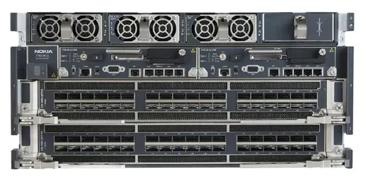 7750SR 7750SR-2S 5RU System capacity 19.2 Tb/s , 2x XMA-s