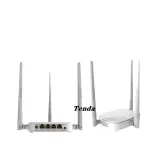 Tengda N318 300Mbps Wireless WiFi Router 2.4G 1WAN+3LAN Multi-language Firmware QoS Firewa