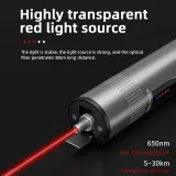 KAITENG B5 Optic Visual Fault Locator Pen Type 650nm Rechargeable Handheld Metal Optical F