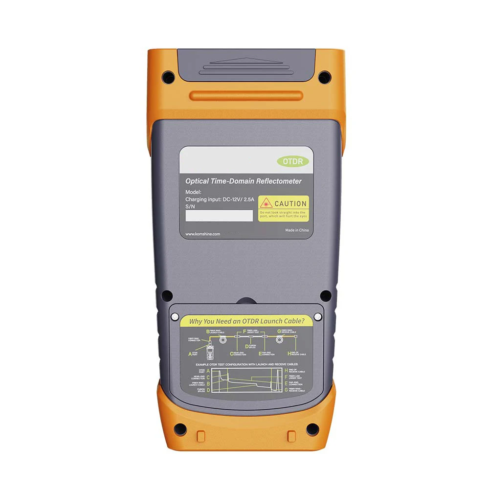 Komshine Mini OTDR Q55 Optical Time-Domain Reflectometer Fiber Optic Tester Handheld OTDR Tester with Power Meter Light Power-boxintelecom