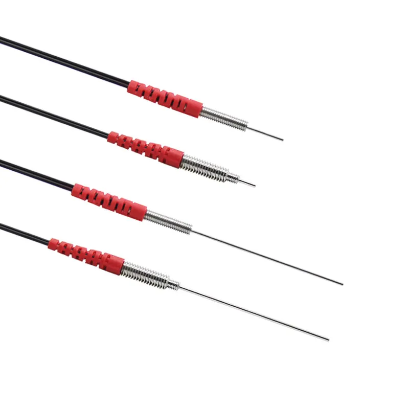 0.8mm Fine Needle Diffuse Reflection Fiber Optic Probe Convex Tube M3/M4 Thread Compatible with Free-310/S5/I Sensor-boxintelecom