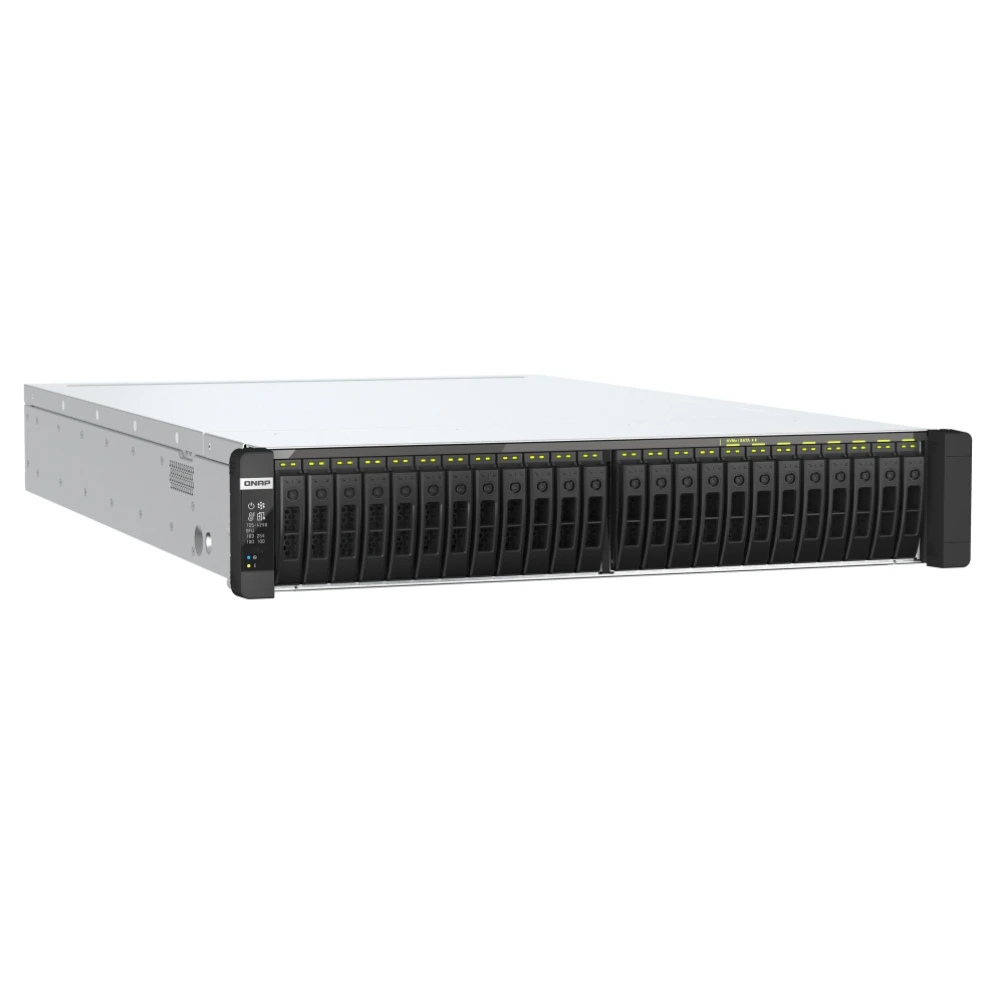 High Performance QNAP TDS-h2489FU Dual-processor 24-bay U.2 NVMe All-flash Array, Combined