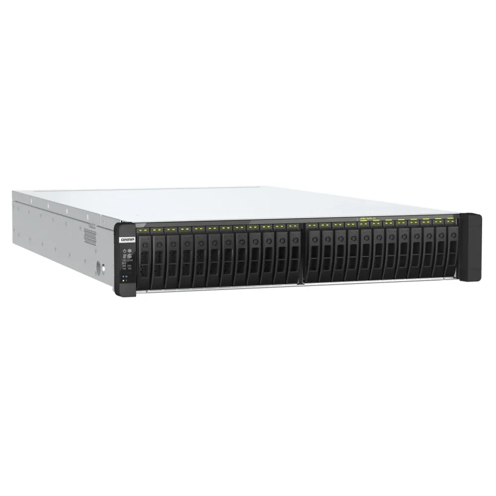 High Performance QNAP TDS-h2489FU Dual-processor 24-bay U.2 NVMe All-flash Array, Combined