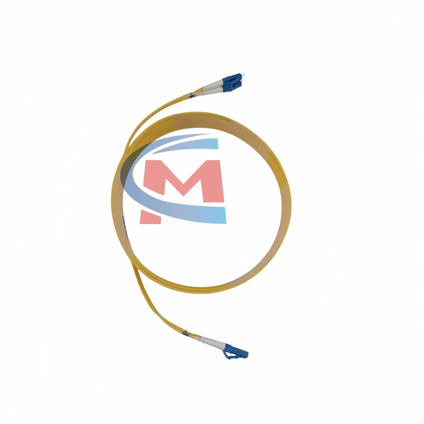 Custom 3m Yellow LC-LC Single Mode Fiber Optical Patch Cord Jumper LC-UPC PVC/LSZH Base Station Use-boxintelecom