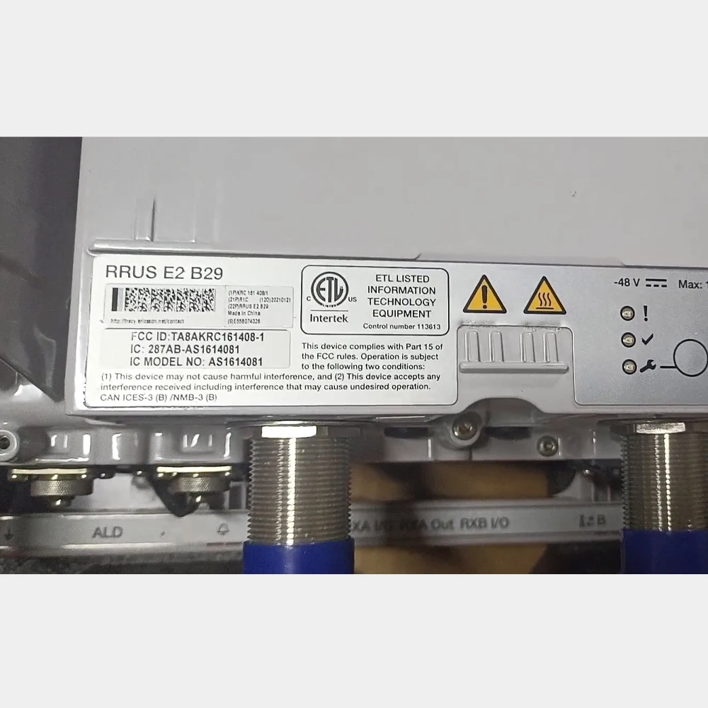 Original Used 2G/3G/4G RRU RRUS E2B29 KRC 161 408/1 Communication Equipment Part Base Station Equipment-boxintelecom