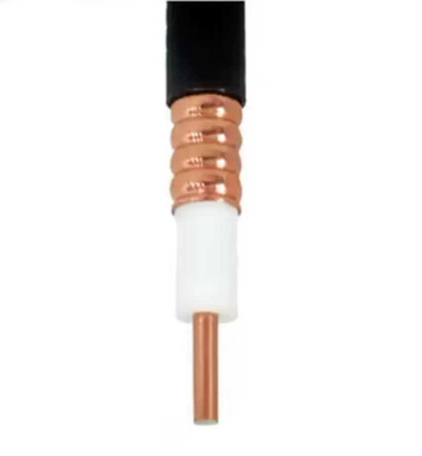 Factory Supply Low Loss heliax cable 50 ohm 1/4 inch Feeder cable copper clad aluminum conductor cable for communication-boxintelecom