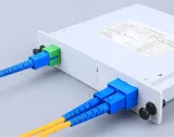 Telecom-Grade 1x2 PLC Fiber Optic Splitter SC Plug-in Type 1:2 Optical Distribution Box