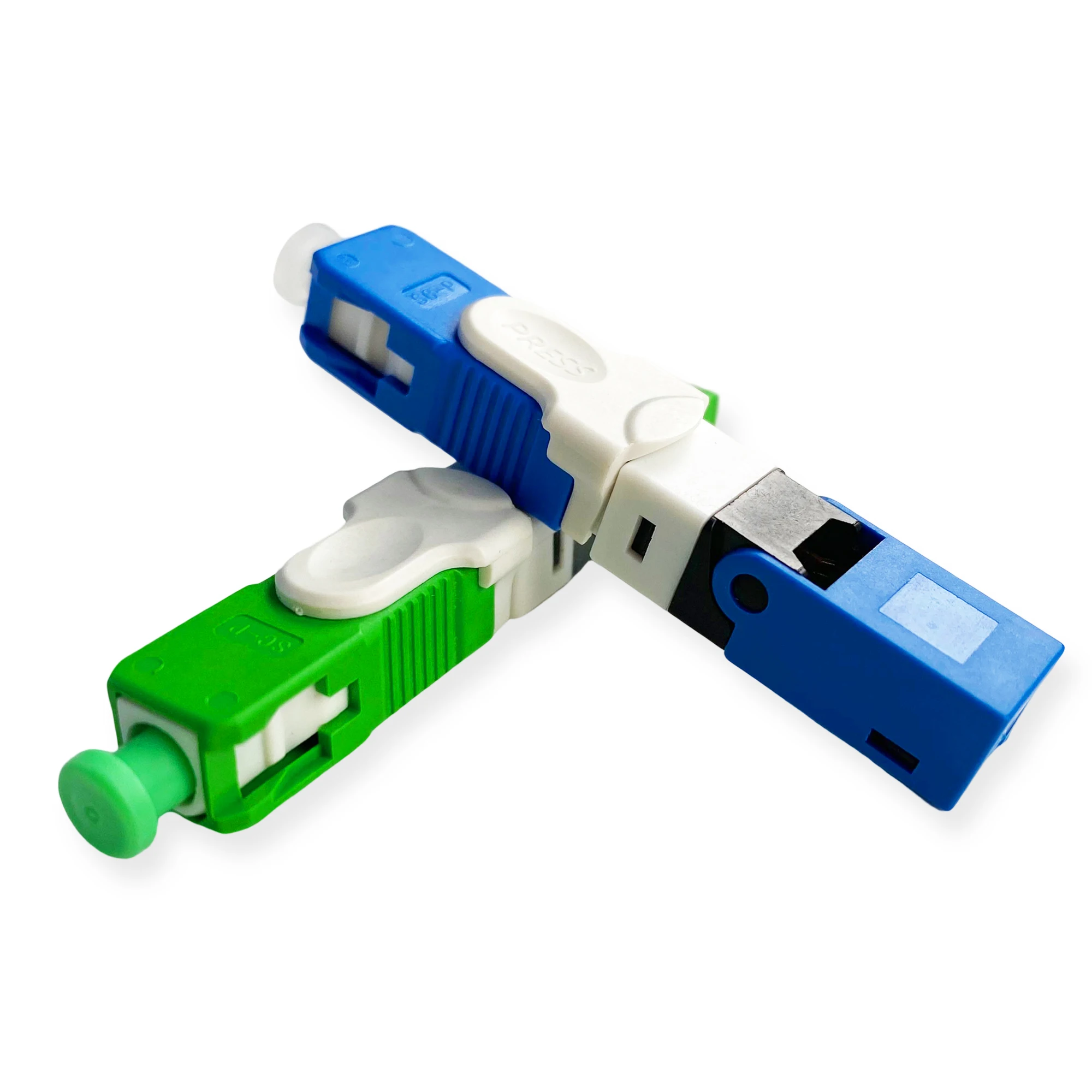 Factory Price FTTH Field Assembly Optical Connector SC UPC APC Fiber Optic Fast Connector  Pre-polish ESC250D-boxintelecom