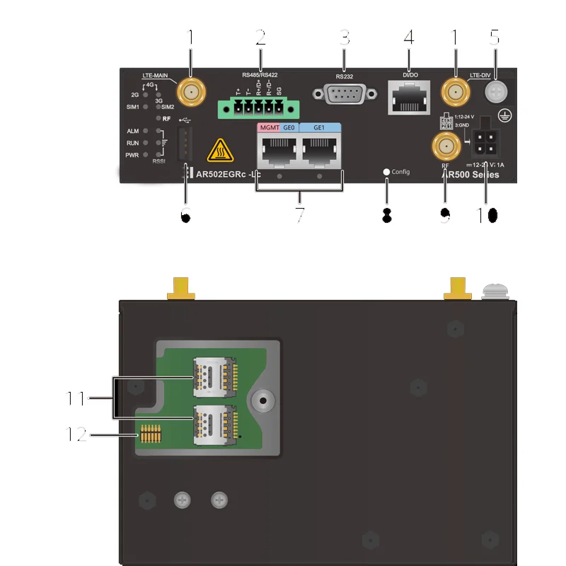 Hw AR502EGRc-Lc 50010308 Dual SIM 4G LTE Router
