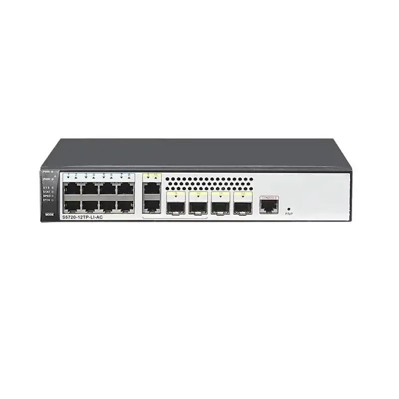 S5720-12TP-PWR-LI-AC 98010570 8*10/100/1000BASE-T 2*1000BASE-X ports enterprise switch