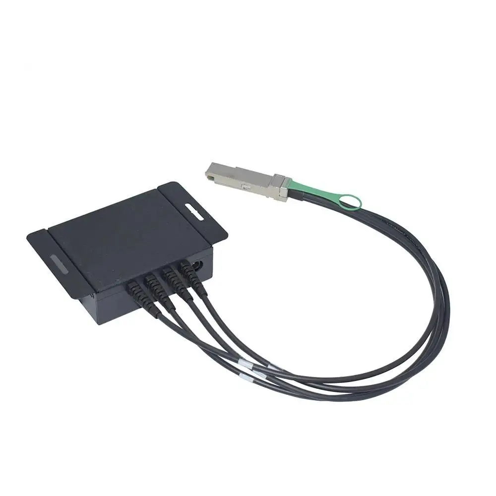 40G QSFP+ Extender to SFP+ Adapter Module Box Breakout to SFP+ Cage qsfp to qsfp cage with eeprom on the cage side-boxintelecom