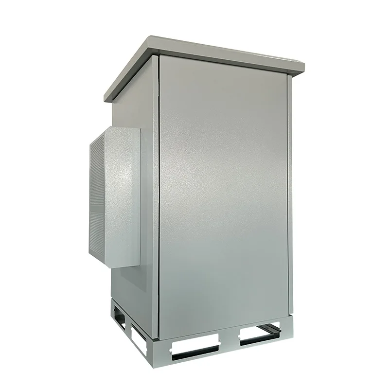 Outdoor Network Communication Equipment Cabinet Aluminum Steel IP55 Protection Level Integrated Base Station-boxintelecom