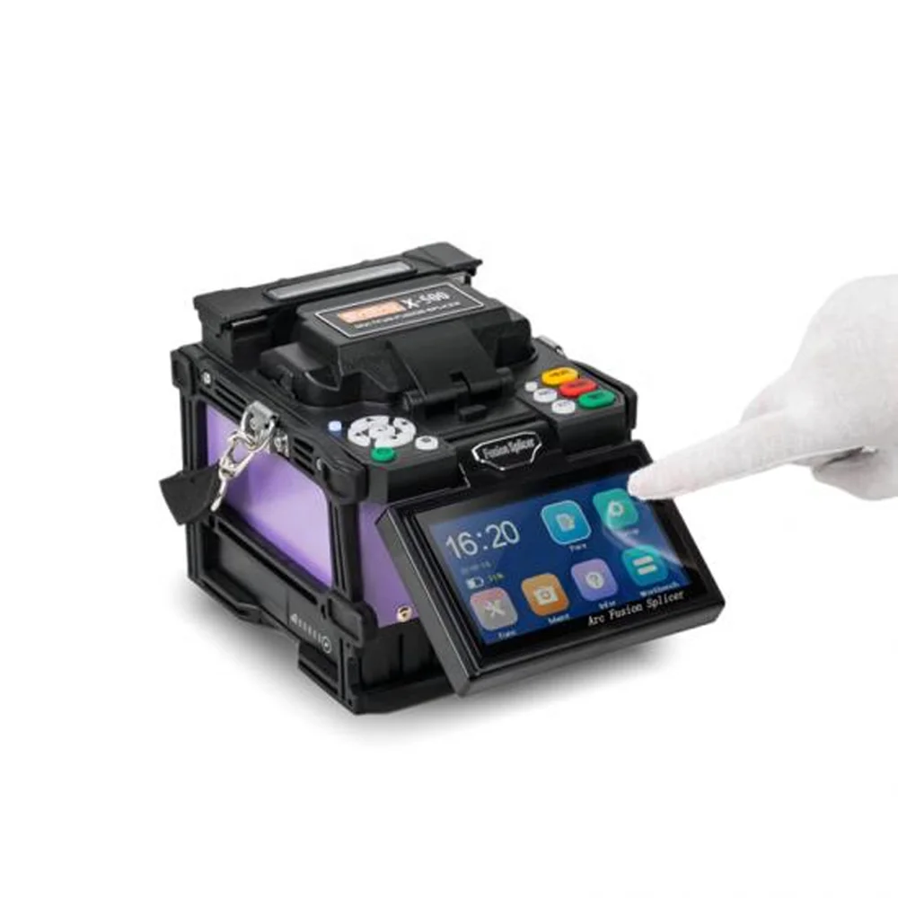 FTTH Splicing Equipment Shinho X-500 Optical Fiber Fusion Splicer Optic Fiber Cable Automatic Welding Machine-boxintelecom