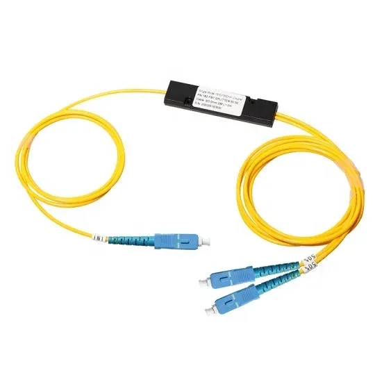 1x2  30/70 40/60 50/50 20/80 Fiber Optic Ratio Splitter Box Plc Fbt Coupler Spliterr Abs Fbt Optical Splitter 10/90 sc Upc-boxintelecom