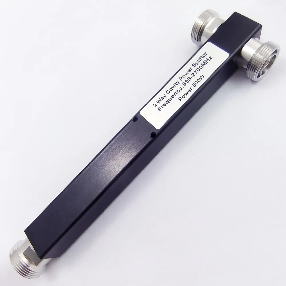 2 Way 7/16 DIN Female 698-2700MHz Cavity RF Power Splitter