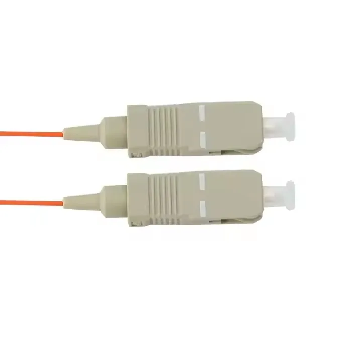 SC UPC OM2 62.5/125 Multimode Fiber Pigtail for FTTH Network Telecom Use