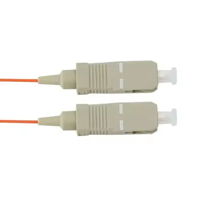 SC UPC OM2 62.5/125 Multimode Fiber Pigtail for FTTH Network Telecom Use
