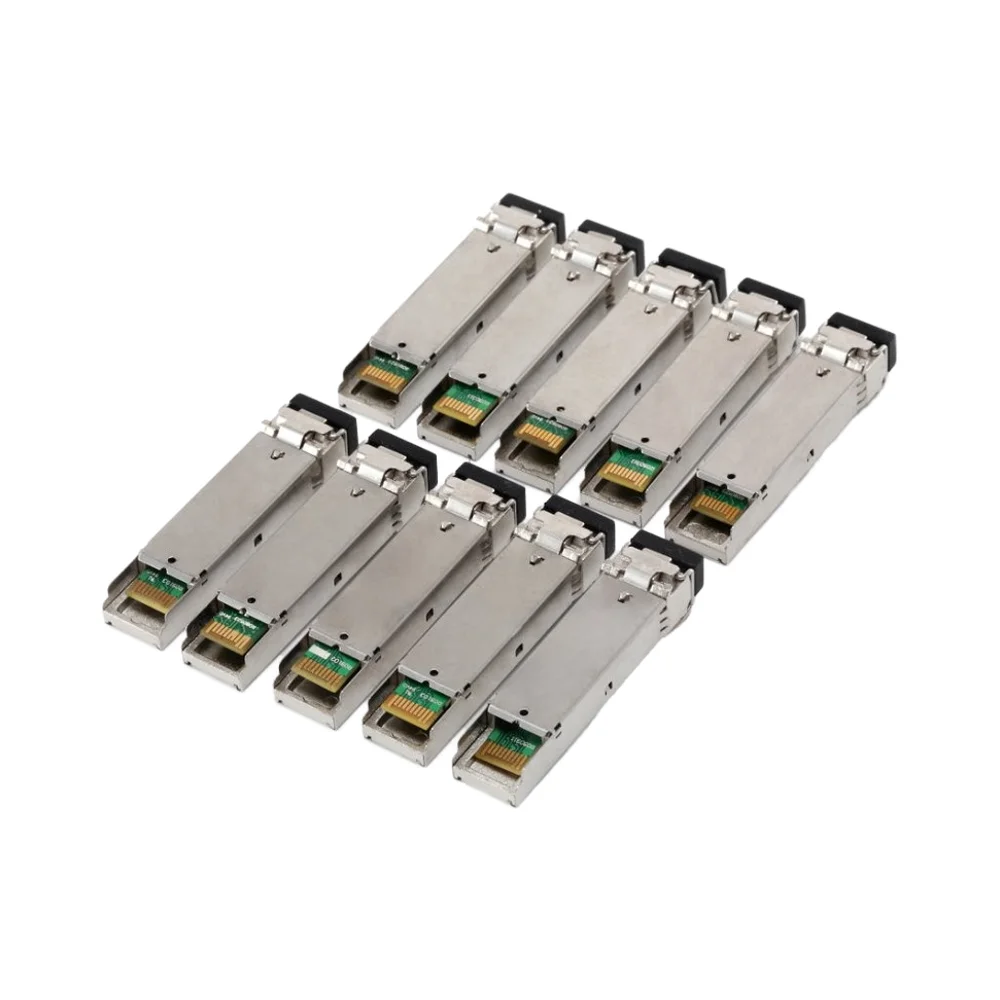 1.25G DWDM SFP Transceiver LC Duplex 100GHz ITU Grid C Band Optical Module with DDM for Gigabit