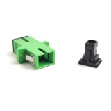 Single Mode Fiber Optic Coupler SC/APC Adapter Used Simplex Patch Cord for FTTH Network Eq