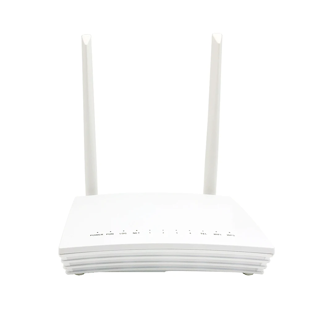 OEM ZC-520 FTTH Fiber ONU Router with 1GE+3FE+1USB+1POTS+WiFi Gpon ONT Modem Router for Optical Fiber Equipment-boxintelecom