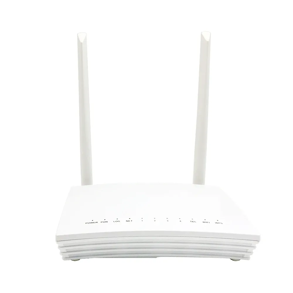 OEM ZC-520 FTTH Fiber ONU Router with 1GE+3FE+1USB+1POTS+WiFi Gpon ONT Modem Router for Optical Fiber Equipment-boxintelecom