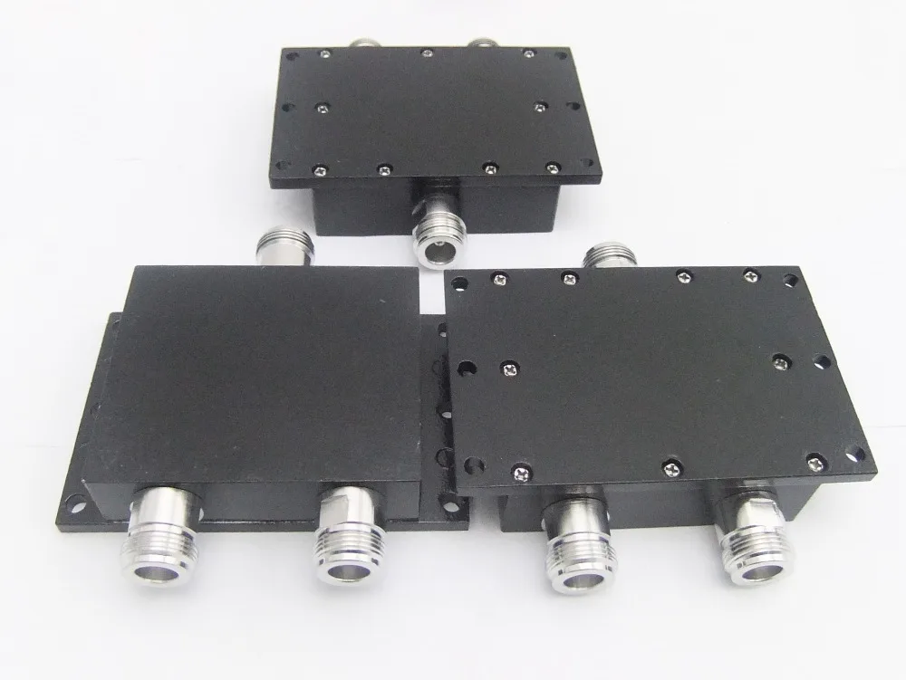 Microstrip UHF 400-470MHz 50W  RF  Antenna 2 Way Power Divider Splitter with N Female Conn