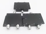 Microstrip UHF 400-470MHz 50W  RF  Antenna 2 Way Power Divider Splitter with N Female Conn
