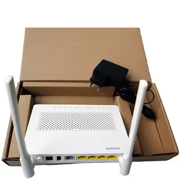 Shunou EG8141A5 Xpon ONU Fiber Optical WiFi Router 1GE+3FE+Voice+USB+RJ45 Connector FTTH FTTB FTTX 2.4G WHITE 1 Year Warranty-boxintelecom