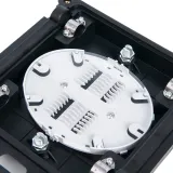 F007 FTTX Fiber Optical Horizontal Type 12/24/48 Cores Splice IP65 Coupling Enclosure Box 
