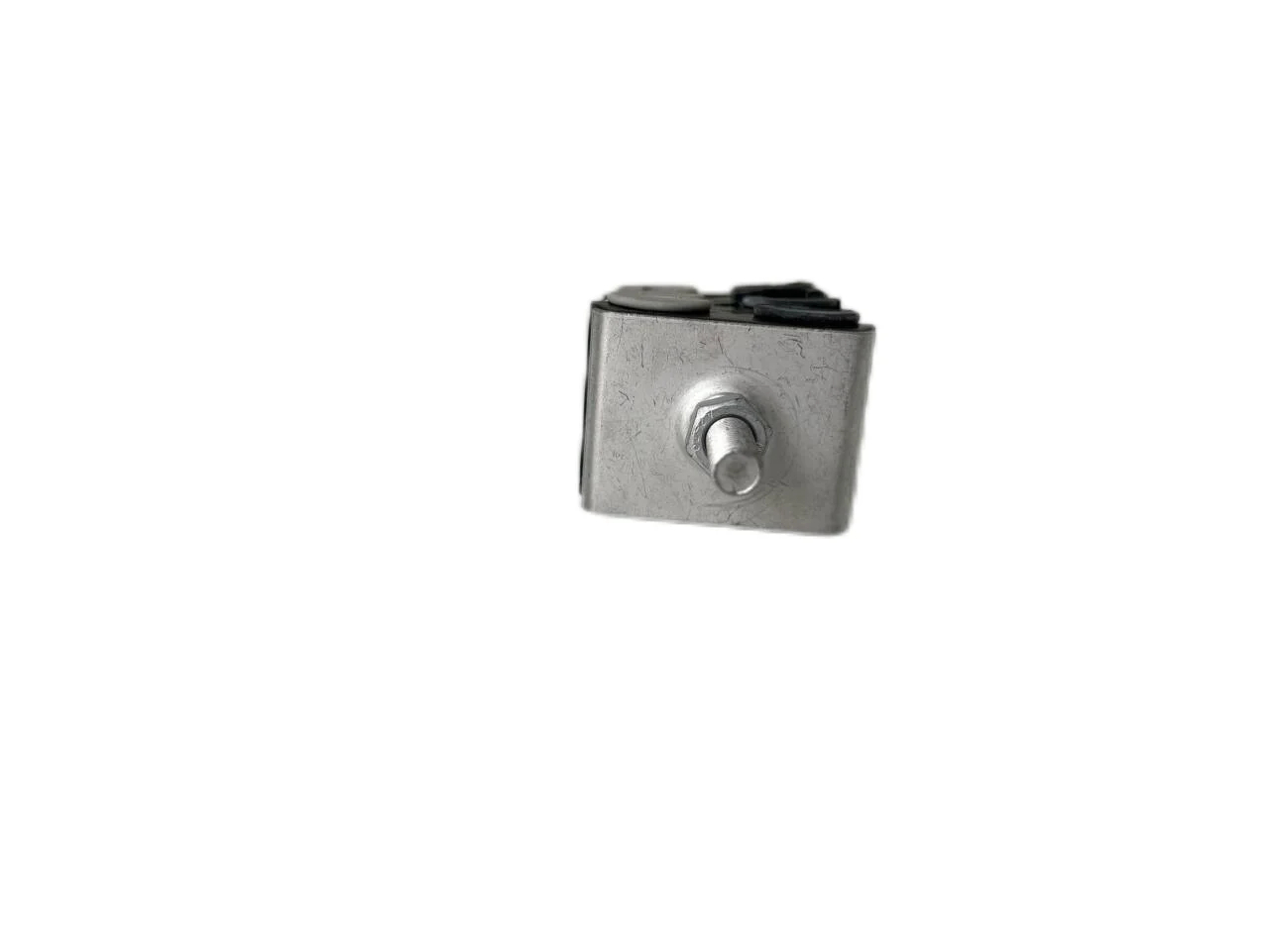 Double-Hole Stainless Steel Clamp for Fiber Optic and Power Cable Telecom Parts-boxintelecom