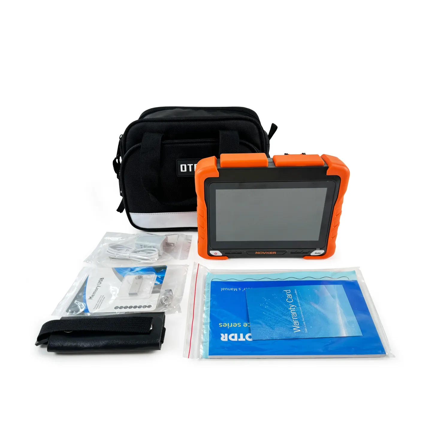 NOVKER NK6200 Optical Time Domain Reflectometer 1310/1550/1625nm Multi-function OTDR Fiber 45dB Otdr SM/MM with Power Meter VFL-boxintelecom
